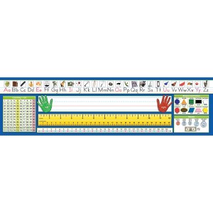 North Star Teacher Resources Primary Traditional Manuscript Counting 1-120 Desk Plates, Pack of 36 - 1 of 3