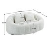 CAVINAS High Back Bean Bag Chair for Adults and Kids, Durable Comfort Bean Bag Sofa, Indoor & Outdoor - 4 of 4