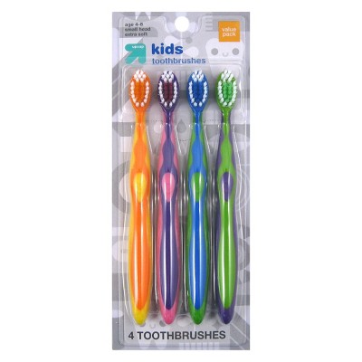 Youth Soft Toothbrushes - 4pk - up & up™