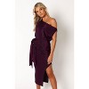 Petal and Pup Womens Santiago Off Shoulder Midi Dress - 4 of 4