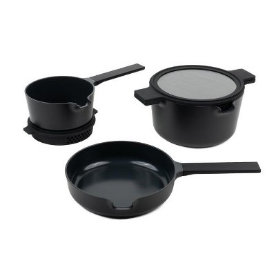Alva Neat 5-Piece Nonstick Ceramic Nesting Cookware Set
