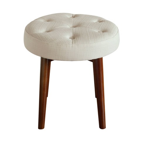 Upholstered round stool new arrivals