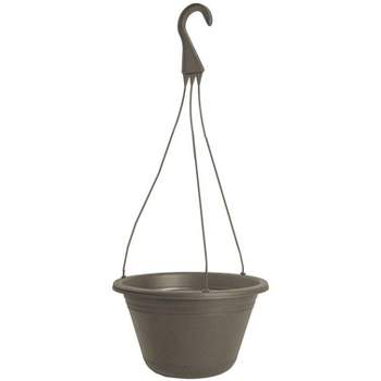 Rugg Polyresin Hanging Basket Cappuccino Rugg Polyresin Hanging Basket Cappuccino