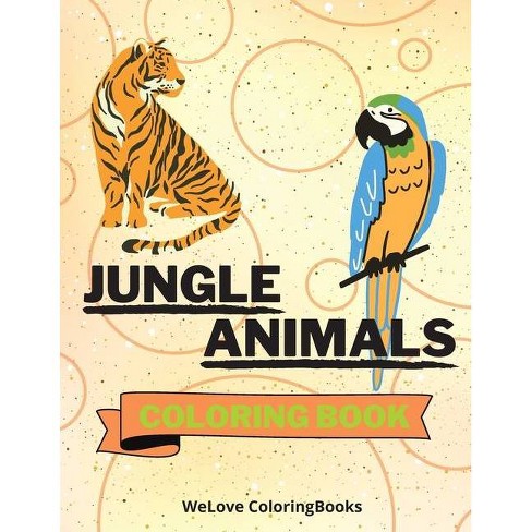 Download Jungle Animals Coloring Book By Wl Coloringbooks Paperback Target