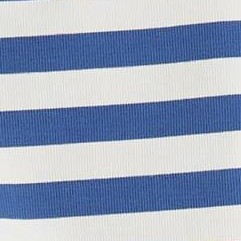 Navy Blue/White Striped