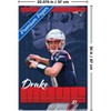 Trends International NFL New England Patriots - Drake Maye 25 Unframed Wall Poster Prints - 3 of 4