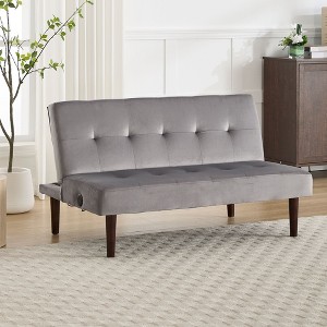 CAVINAS Foldable Sofa Bed Convertible Folding Couch with Adjustable Backrest and Charging Port for Apartment, Living Rooms - 1 of 4