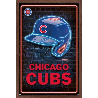 Trends International Mlb Chicago Cubs - Seiya Suzuki 23 Framed Wall Poster  Prints Mahogany Framed Version 14.725 X 22.375 : Target