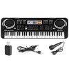 iMountek "61-Key Digital Electronic Keyboard with Microphone, Piano for Kids, Beginners & Adults Learning"Black - 4 of 4