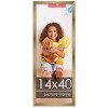 PosterPalooza | 14x40 Wood Frame with UV Acrylic, 6 Finishes: Black, White, Bronze, Silver, Wood, Mahogany - 2 of 4