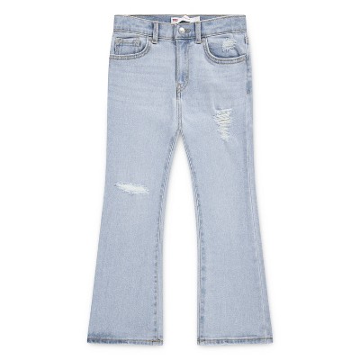Levi's® Girls' Baggy Fit Flare Jeans - Light Wash