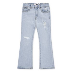 Levi's® Girls' Baggy Fit Flare Jeans - Light Wash - 1 of 3