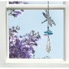 Woodstock Chimes Woodstock Rainbow Makers Collection, Crystal Fantasy, 4.5'' Dragonfly Crystal Suncatcher CFDR - image 2 of 3