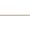 Black Bow Jewelry 1.25mm 10k Yellow Gold Solid Spiga Chain Anklet, 10 Inch - 2 of 4