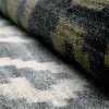 Southwestern Geometric Aztec Non-Slip Indoor Washable Area Rug or Runner by Blue Nile Mills - 4 of 4