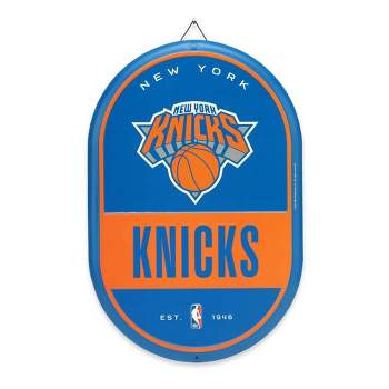 Nba New York Knicks Court Canvas Wall Sign : Target