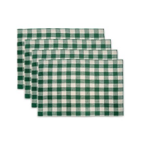 Solino Home Linen Placemats | Morgan Check - 1 of 4