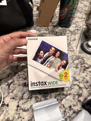 Fujifilm Instax Wide Instant Film 10 Exposures (black Frame) : Target