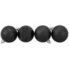 Northlight Shatterproof 4-Finish Christmas Ball Ornaments 2.5" (60mm) - Black - 60ct - 3 of 3