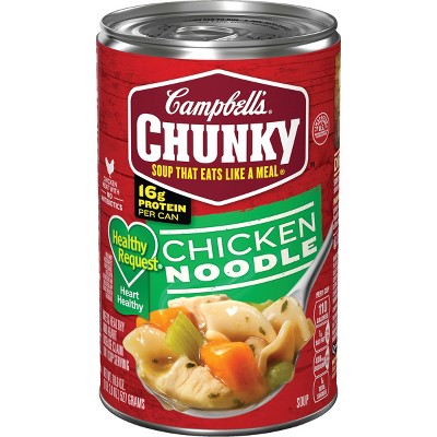 Campbell's Chunky Healthy Request Chicken Noodle Soup - 18.6oz