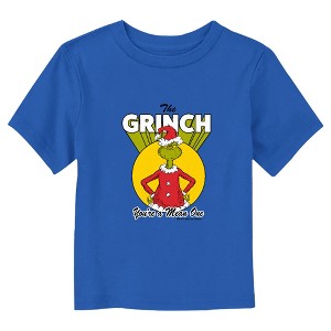 Toddler's Dr. Seuss Grinch You’re a Mean One T-Shirt - 1 of 3