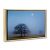 Stupell Industries Blue Silence Landscape Floating Frame Canvas Art - 2 of 4