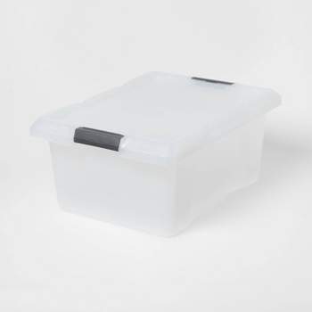 Medium Frosted Latching Storage Box - Brightroom™