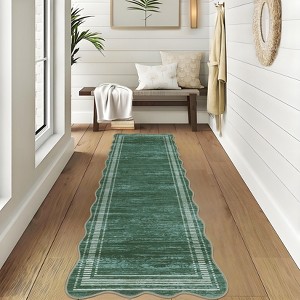 Fluffy Shag Area Rug – Non-Slip High Pile Tie-Dye Carpet for Living Room, Kids Room & Nursery - 1 of 4