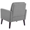 Racxily Tufted Upholstered Armchair, Modern Accent Chair for Bedroom,Apartment,Studio,Office,Waiting Room - 4 of 4