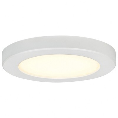 Access Lighting Slim 1 - Light Flush Mount in  White