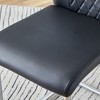 NicBex Dining Chairs Set of 4 Upholstered Chair Faux Leather Padded Seat with Metal Legs Design for Kitchen, Living Room, Bedroom - 3 of 4