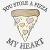 Women's Lost Gods You Stole a Pizza My Heart T-Shirt - 2 of 4