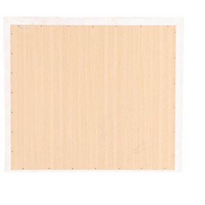 Marilla 35 in. x 39 in. White Wood Framed Dresser Mirror