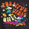 Girls' - Disney - Mickey and Minnie Mouse Positive Vibes Fitted Short Sleeve Graphic T-Shirt - 2 of 4