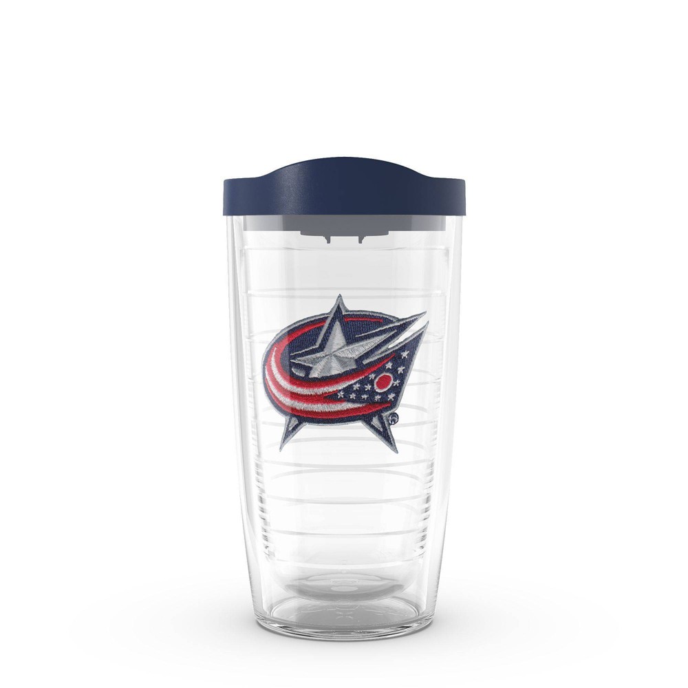 Photos - Glass NHL Columbus Blue Jackets 16oz Primary Logo Classic Tumbler