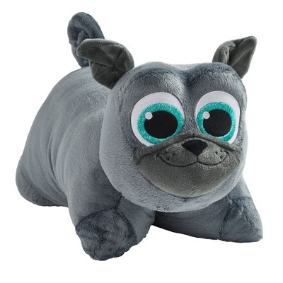 grey dog stuffed animal