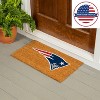 EvergreenNFLNew England Patriots Logo Natural Coir 28 x 16 Inches Indoor Outdoor Doormat - 2 of 4