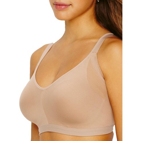 Olga Women's Easy Does It Wire-free No Bulge T-shirt Bra - Gm3911a L  Toasted Almond : Target