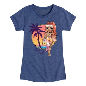 Girls' - Rainbow High - Rainbow High Simone Summers Fitted Short Sleeve Graphic T-Shirt - 1 of 4
