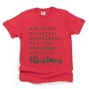 Simply Sage Market Christmas Words Garment Dyed Tee - L - Red - 2 of 4