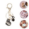 Unique Bargains Piano Cats Handbag Charms Keychains 1 Pc - 3 of 4