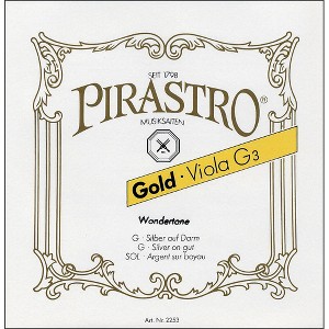 Pirastro Wondertone Gold Label Series Viola D String 16.5 in. Full Size - 1 of 1