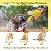 Nocciola Viral Select Yellow Goose durable Dog Toy, Crinkle Squeaky Plush Dog Puppy Chew Toys for Teething, Duck Puppy Toys - 3 of 4
