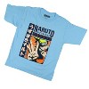 Seven Times Six Naruto Uzumaki T-Shirt Boy's Tongue Out Pose Winky Face Short Sleeve Top Blue - 4 of 4