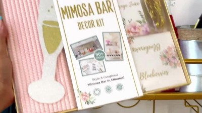 Classy Mimosa Bar Decorations Kit 97 piece set Cotier New