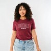 Simply Sage Market Football Mom Block Short Sleeve Tee - 2XL - Maroon - 2 of 4