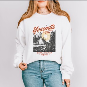 Simply Sage Market Yosemite National Park Sierra Nevada Sweatshirt - 1 of 4
