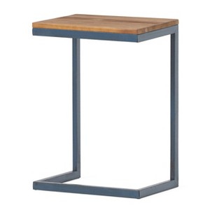 Dexmalle Small High Accent Side Tables,Blue - 1 of 4