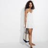 Lands' End Women's Cotton Gauze Metallic Tiered Mini Cover-up Dress - 4 of 4