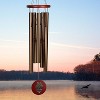 Woodstock Windchimes Habitats Owl, Bronze, Wind Chimes For Outside, Wind Chimes For Garden, Patio, and Outdoor Decor, 26"L - 2 of 4